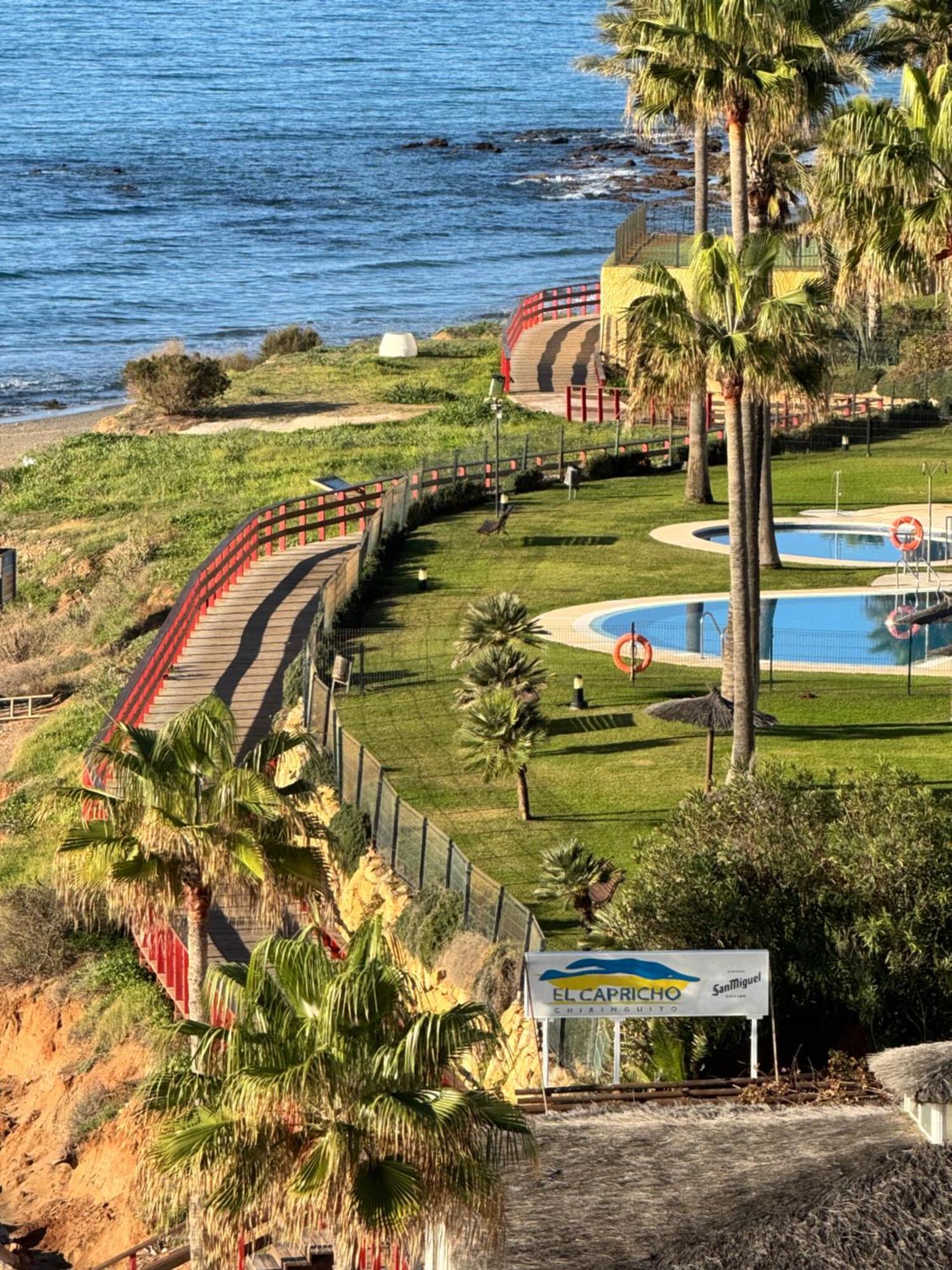Beachfront Studio ,The View Calahonda, Panoramic Sea Views Sitio de Calahonda Exterior foto
